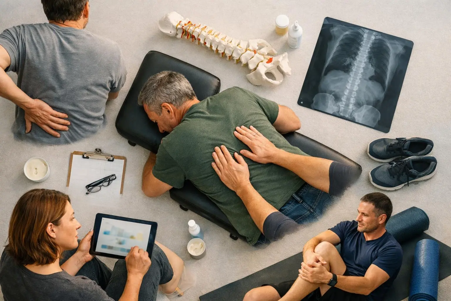 How Back Pain applies to Chiropractor services in Duluth, United States—practical illustration