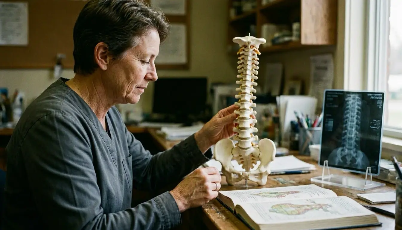 Cervical Spine in Chiropractor: Cervical Spine is the uppermost part of the spinal column, consisting of—visual guide