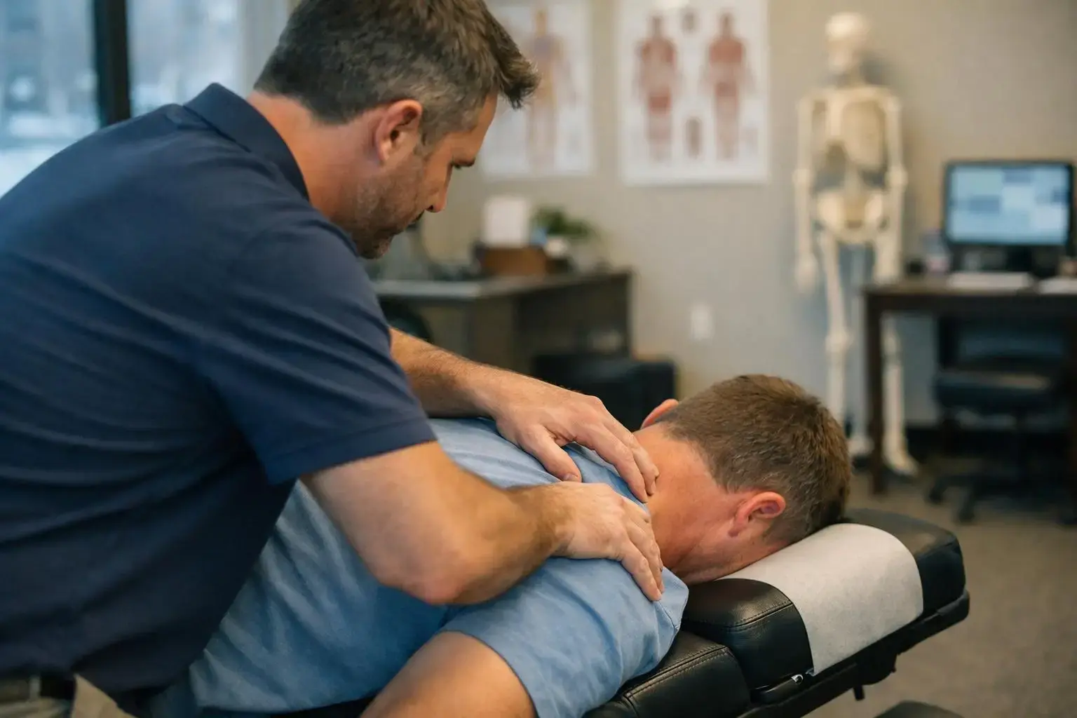 How Chiropractic Adjustment applies to Chiropractor services in Duluth, United States—practical illustration