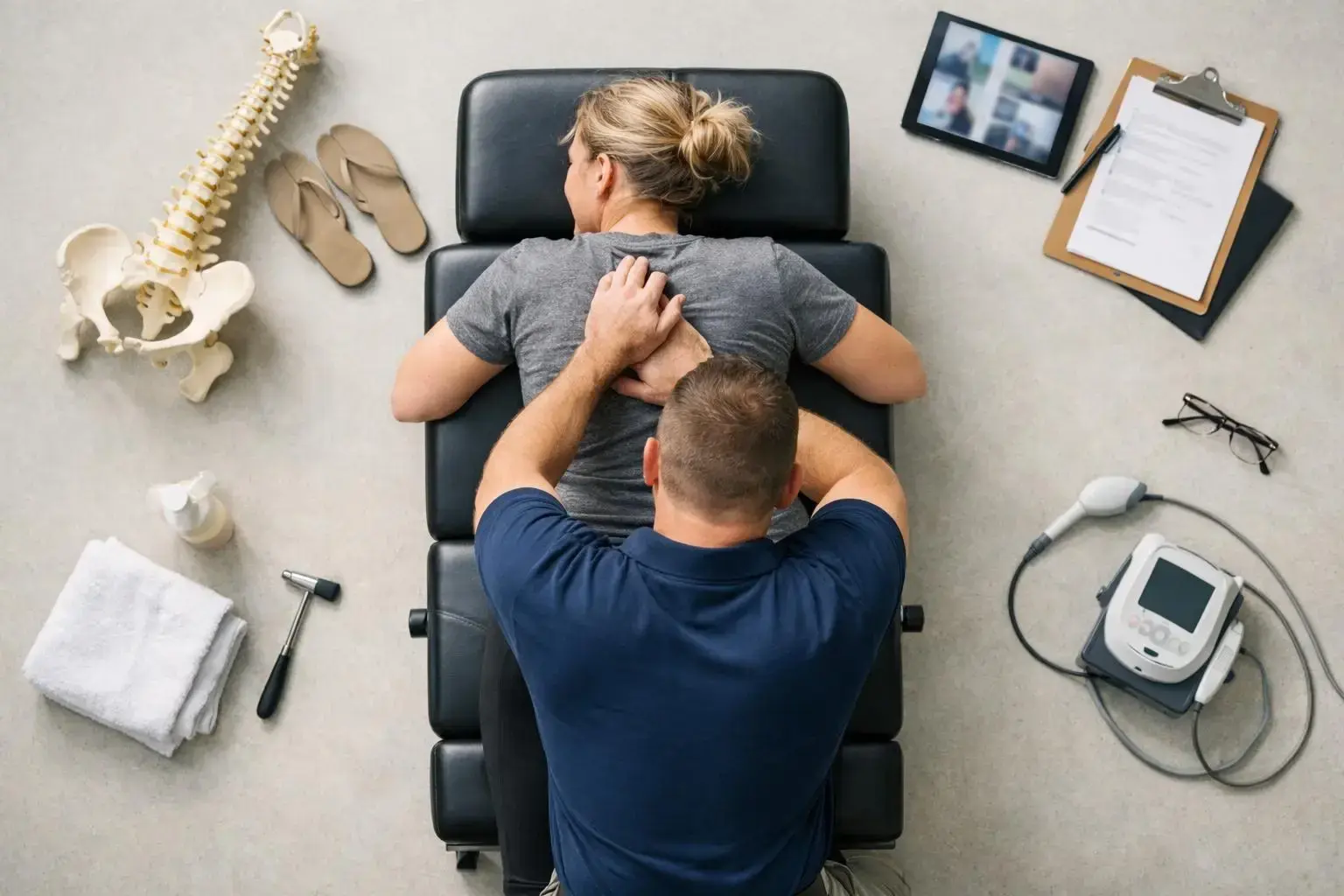 Chiropractic Manipulation in Chiropractor: Chiropractic Manipulation is a hands-on treatment where a licensed chiropractor...