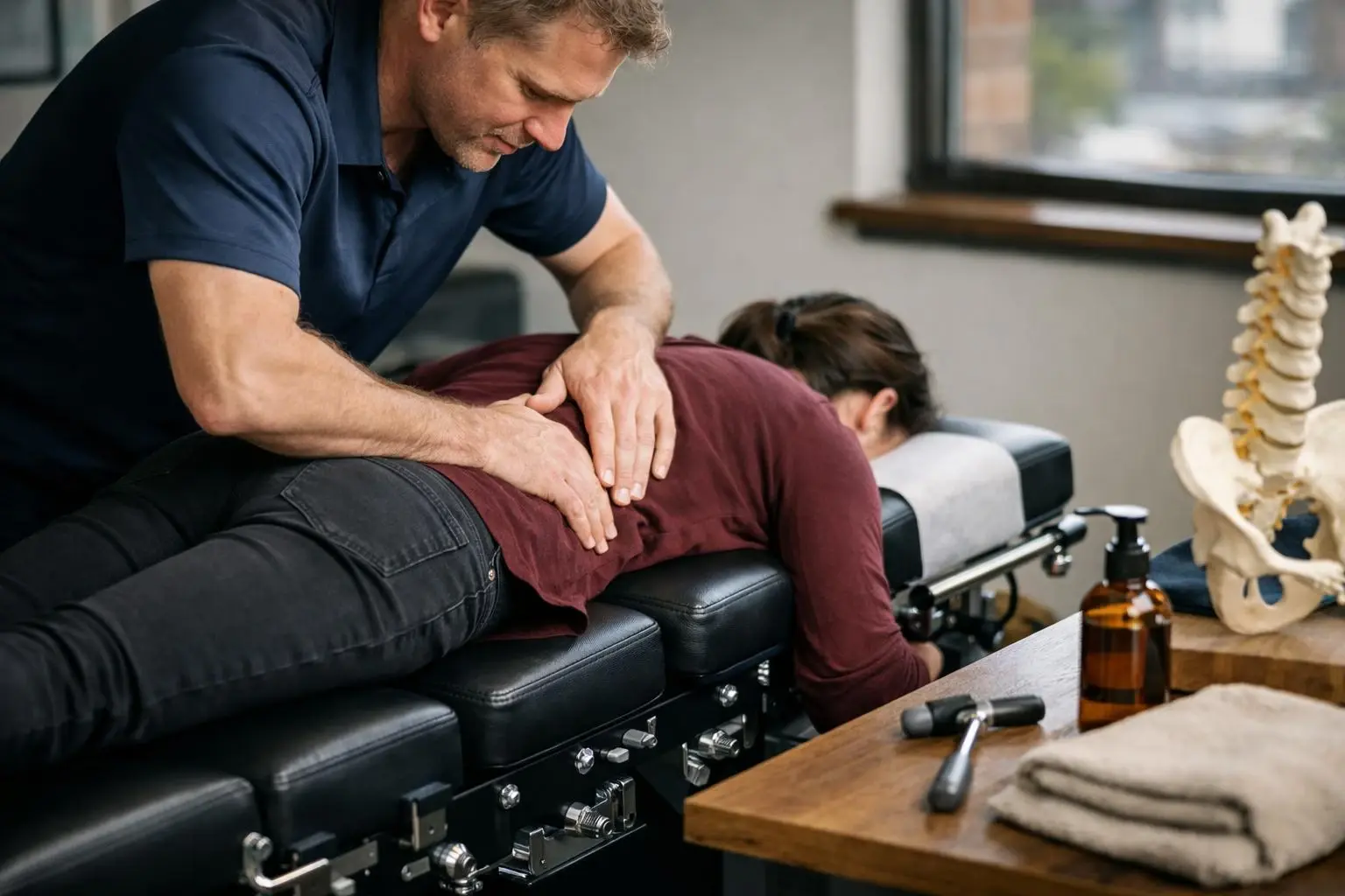 How Chiropractic Table applies to Chiropractor services in Duluth, United States—practical illustration