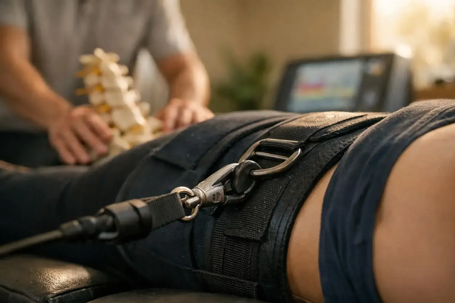 Decompression Therapy in Chiropractor: Decompression Therapy is a non-surgical treatment designed to relieve pressure on s...