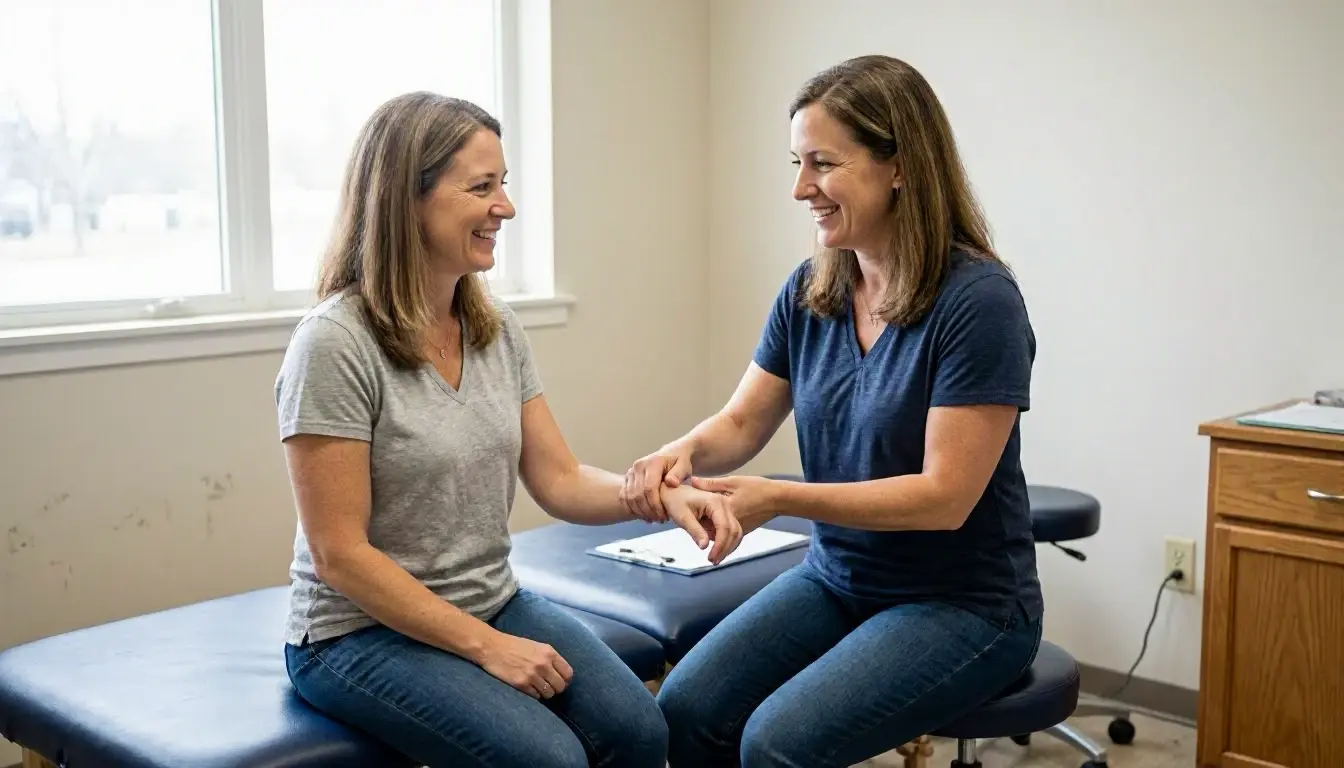 Mobilization in Chiropractor: Mobilization is a gentle, controlled manual therapy technique used by chiropractors and—visu...