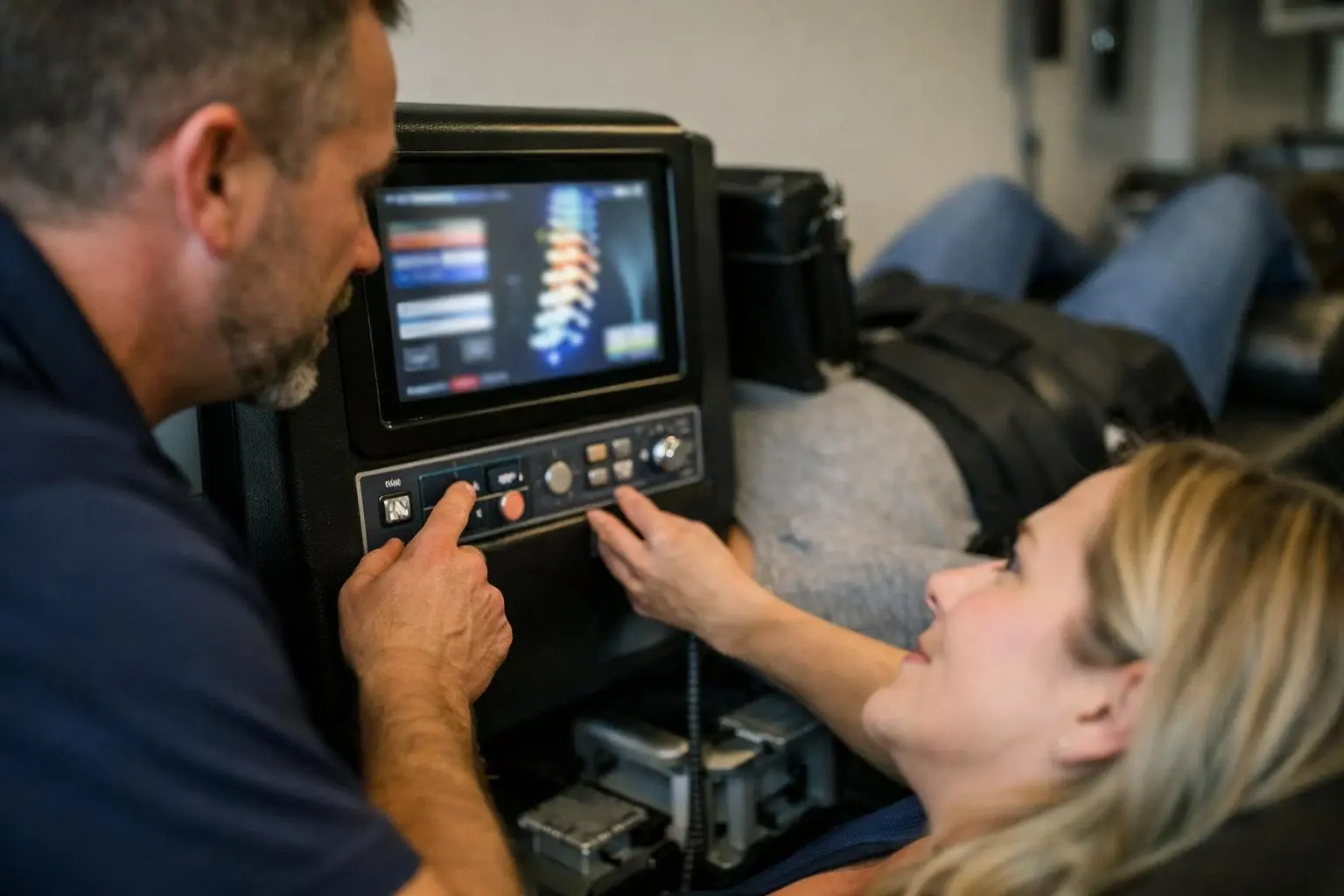 Spinal Decompression in Chiropractor: Spinal Decompression is a non-surgical treatment designed to relieve pressure on the...