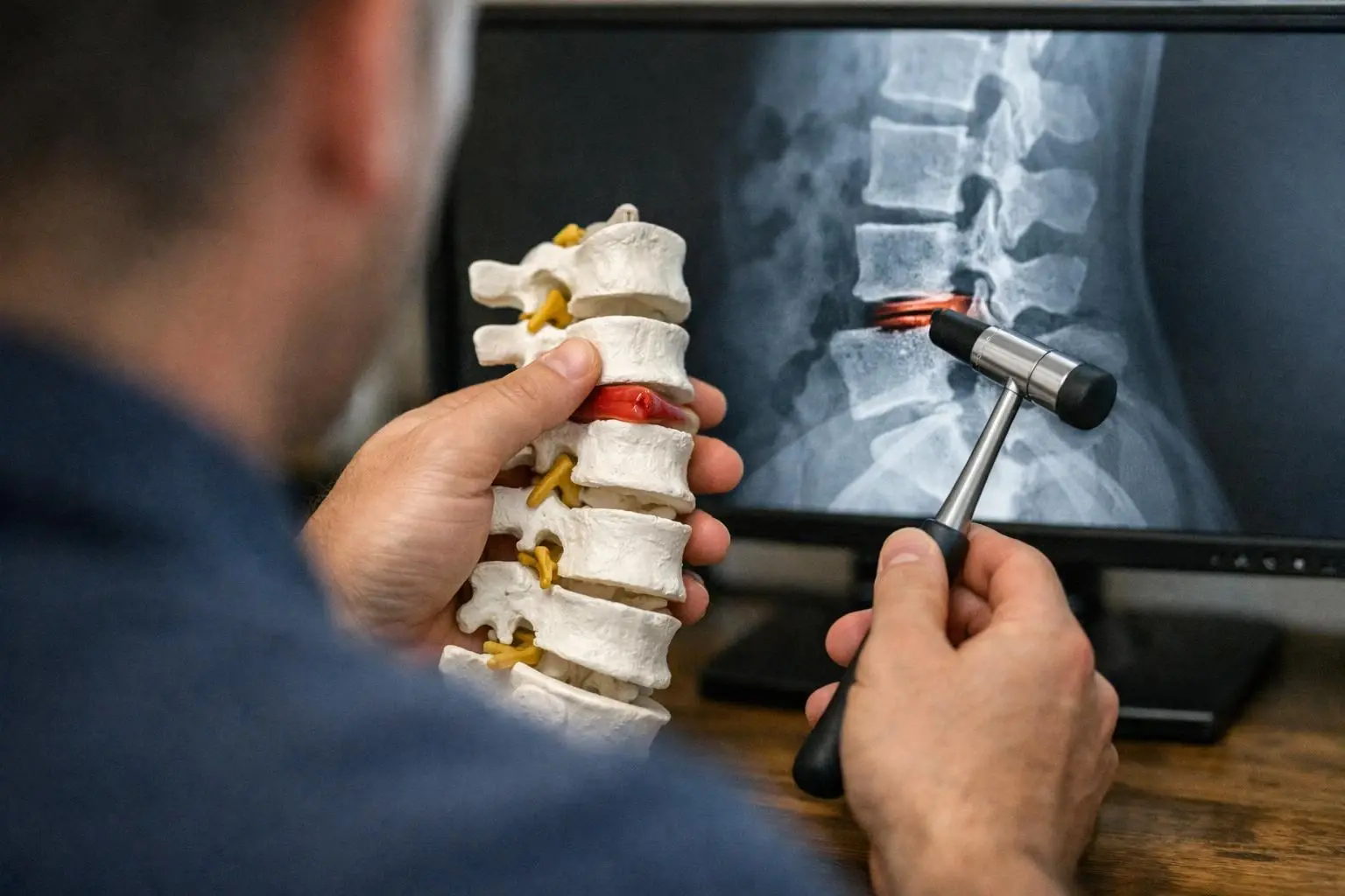 Subluxation in Chiropractor: Subluxation is a partial dislocation of a joint, particularly in the spine—visual guide