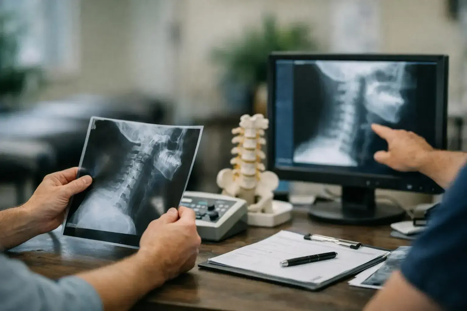 How X-Ray applies to Chiropractor services in Duluth, United States—practical illustration